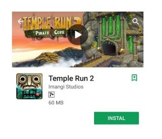 Temple Run 2 endless running