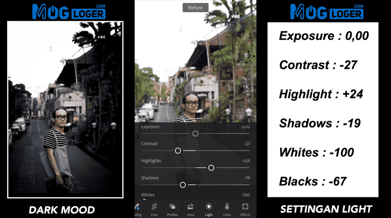 √ Dark Moody: Cara Edit, Rumus Dan Preset Gratis