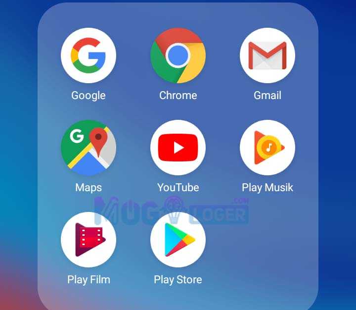 buka aplikasi google maps di android