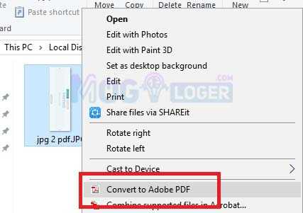 cara membuat pdf dari jpg dengan adobe reader