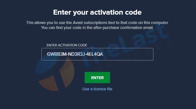 Enter Your Activation Code