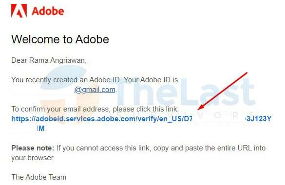 Verifikasi Adobe - Cara Membuat Akun Lightroom
