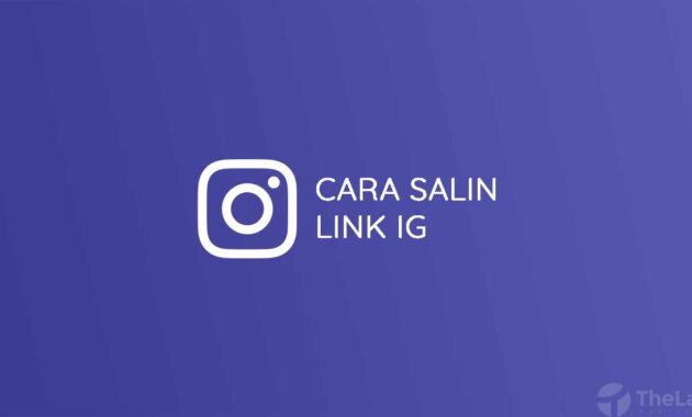 Cara Salin Link IG