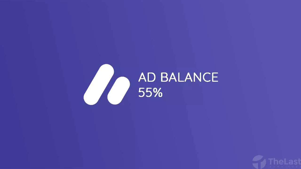 Ad Balance 55%