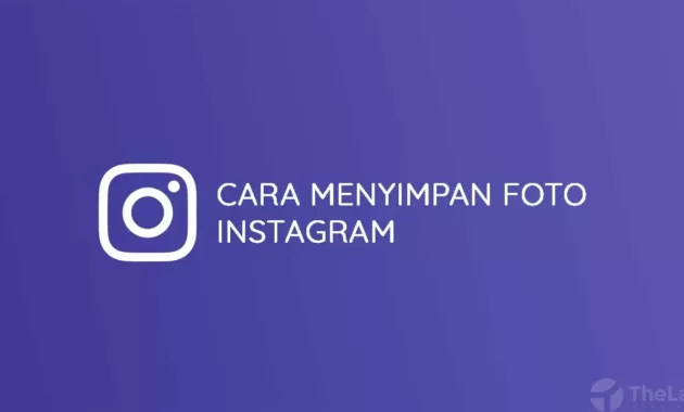Cara Menyimpan Foto Instagram
