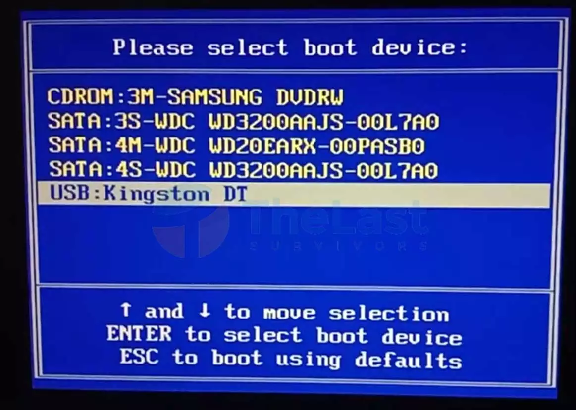 Setting Boot dengan Flashdisk di BIOS