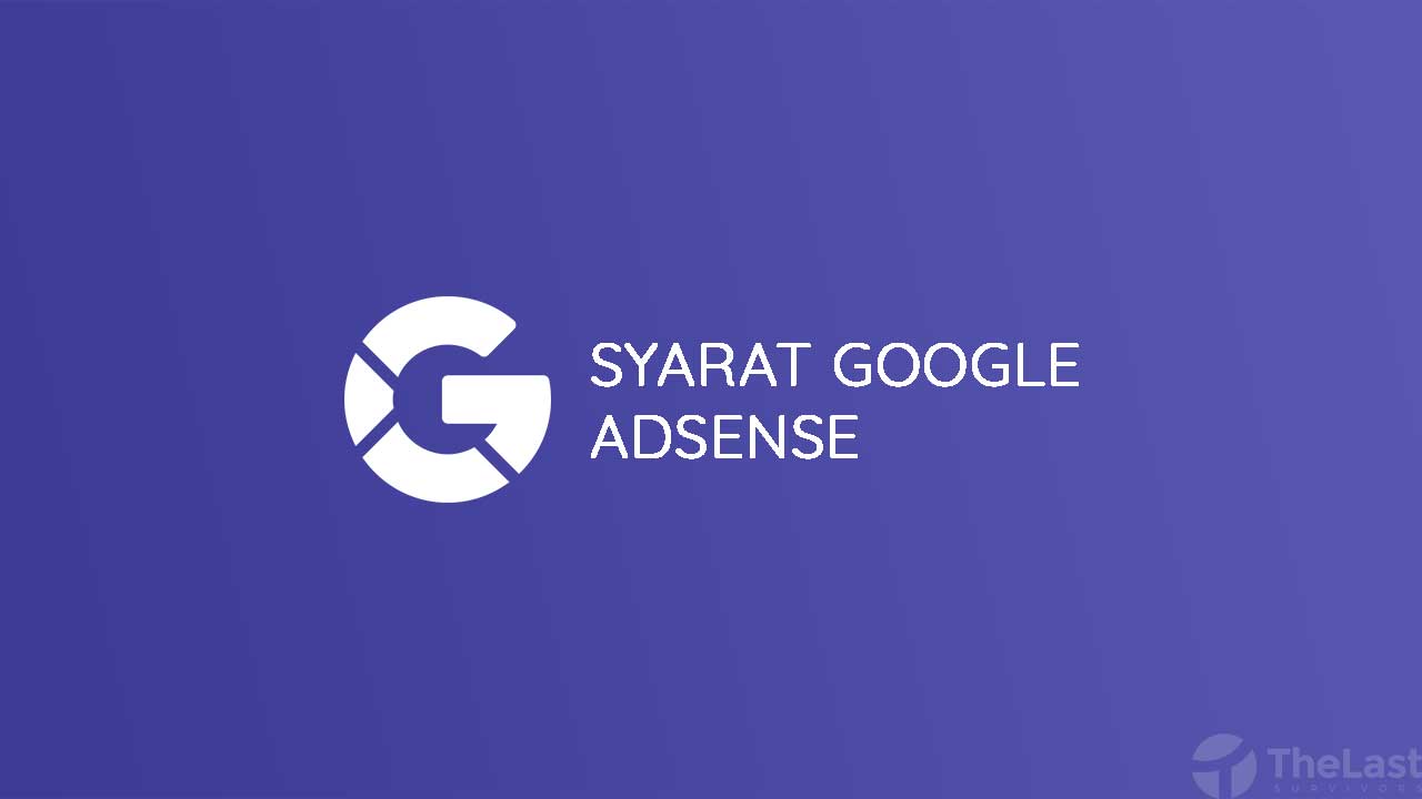 Syarat Google Adsense