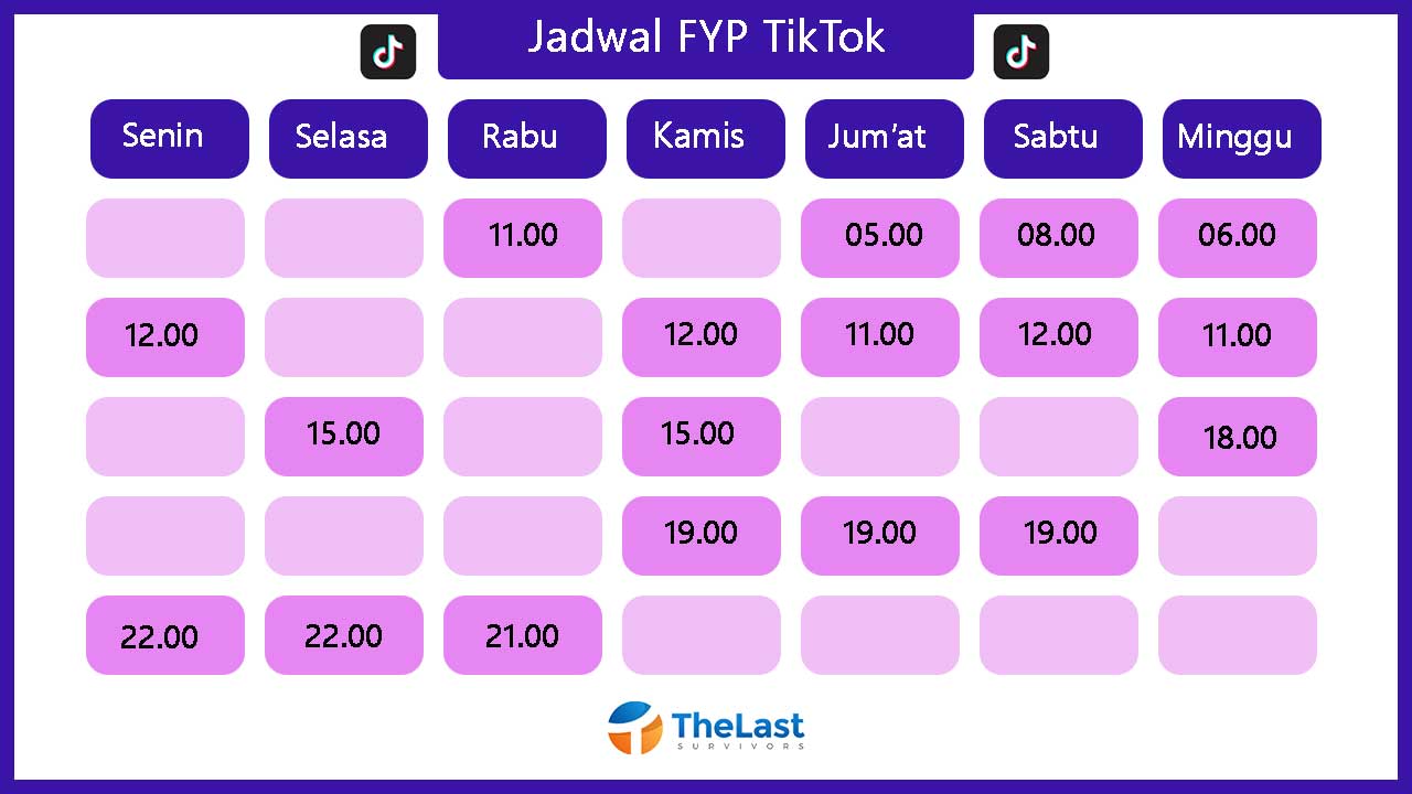 Jadwal FYP TikTok Hari Ini