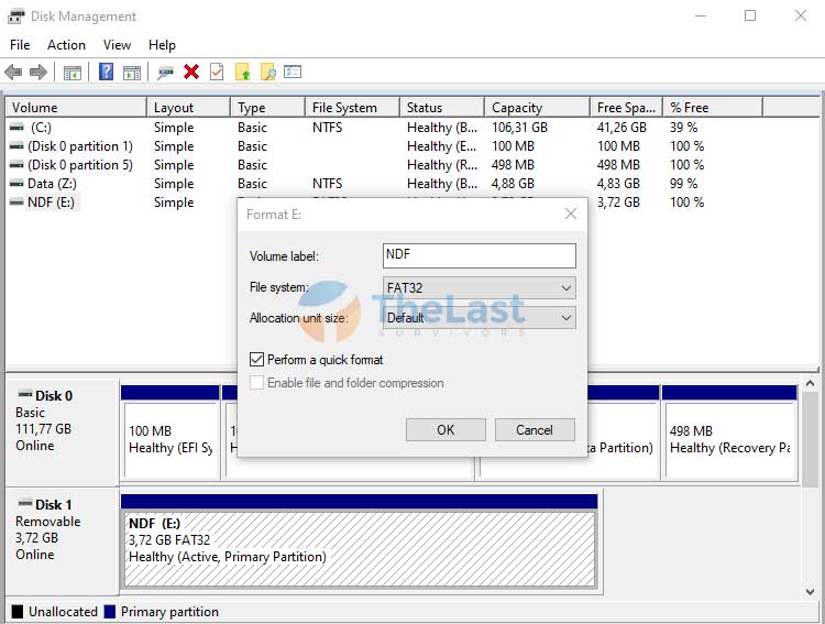 Format Flashdisk Dengan Disk Management