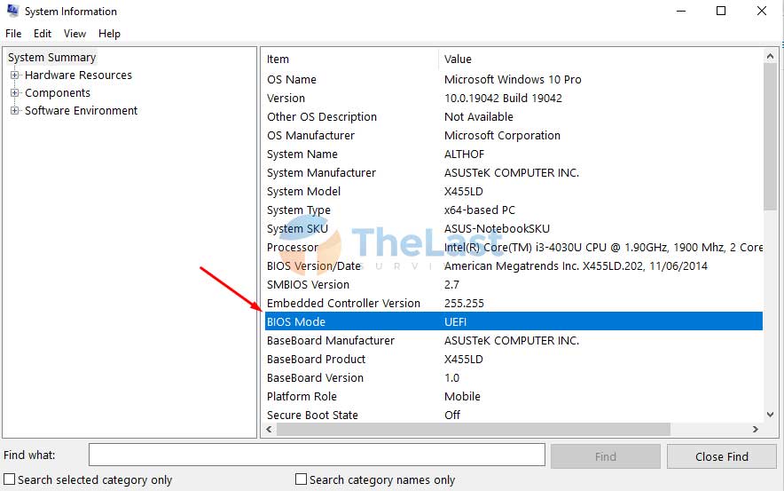 Bios Mode Uefi