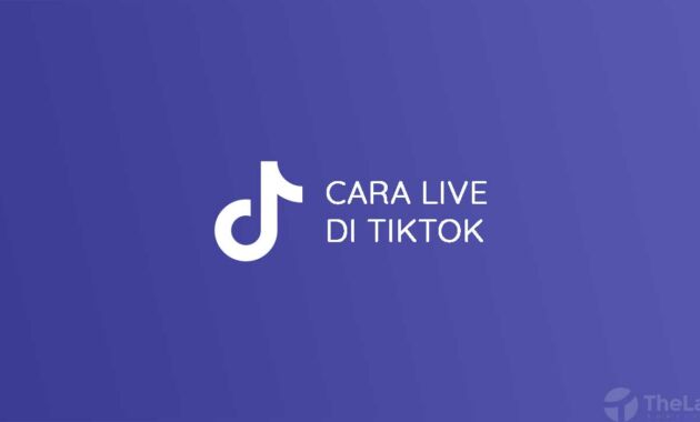Cara Live di TikTok