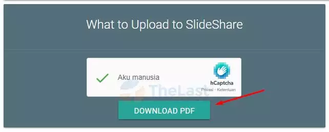 Verif Aku Manusia dan Klik Download PDF SlideShare