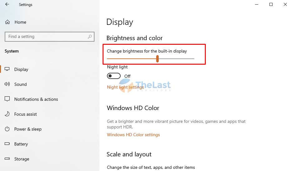 Change Brightness For The Built In Display