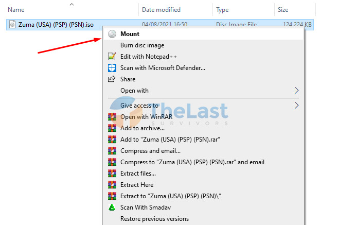 Mount File Iso Windows 10