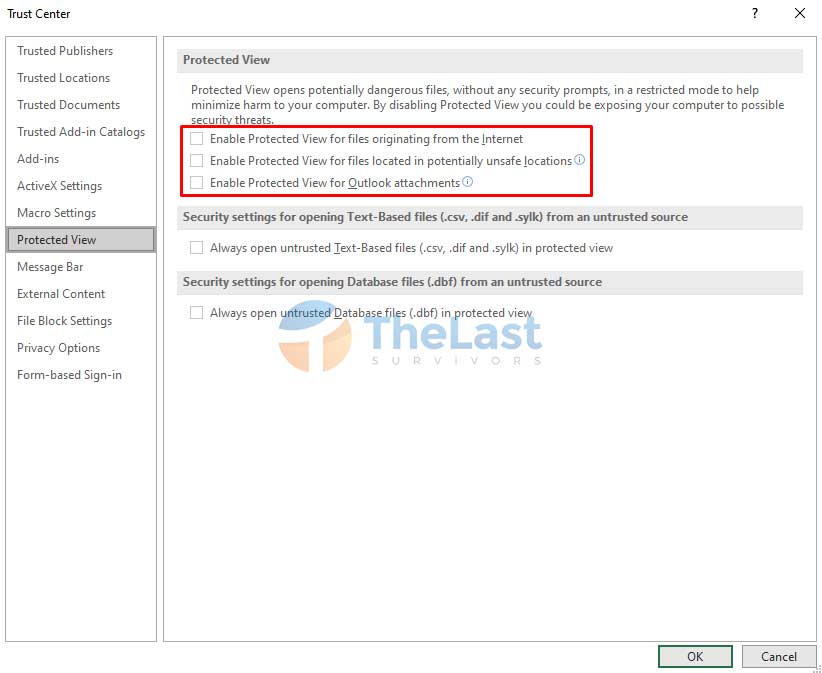 cara mengatasi excel the file couldn't open in protected view