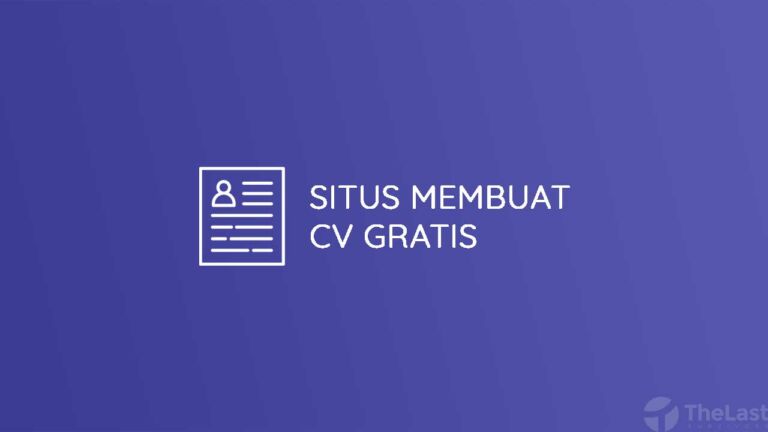 Website Pembuat CV Online Secara Gratis & Profesional