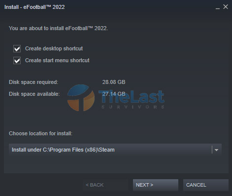 Install Game Steam