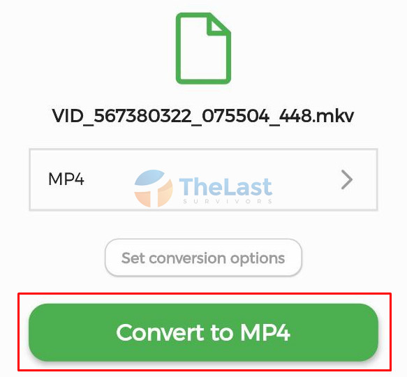Convert To Mp4