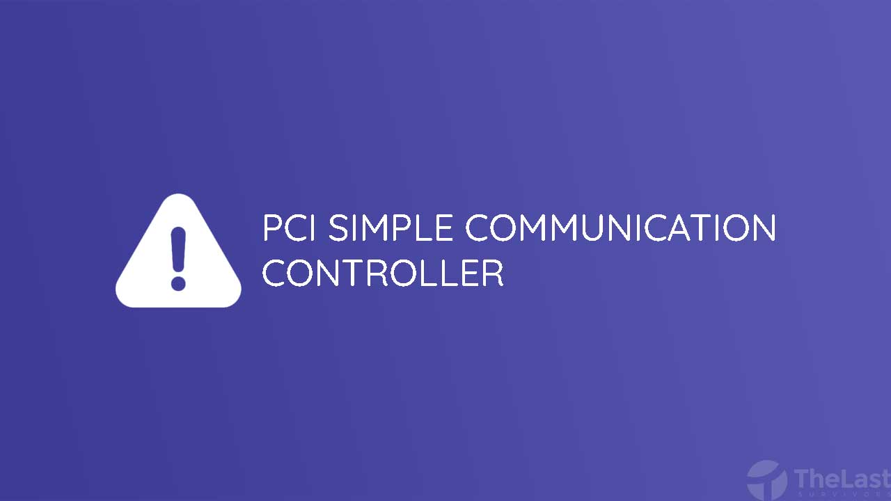 Pci Simple Communications Controller