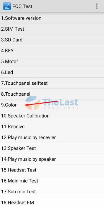 Color Test Xiaomi