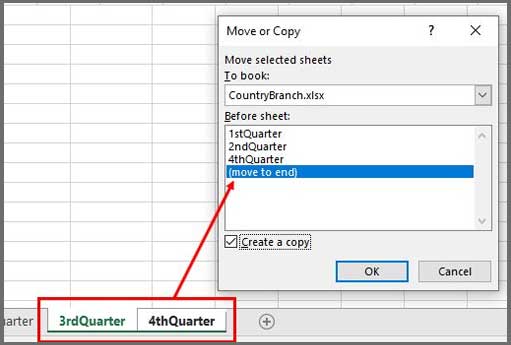 Copy Sheet Excel
