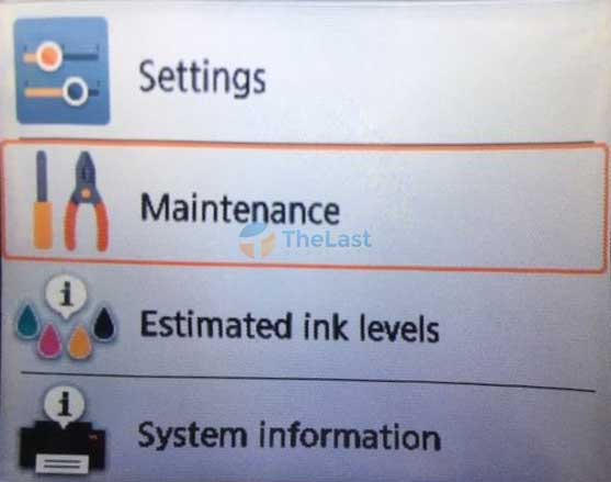 Maintenance Printer