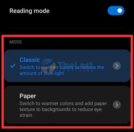 Settingan Reading Mode Xiaomi