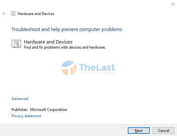 Troubleshoot Hardware And Devices
