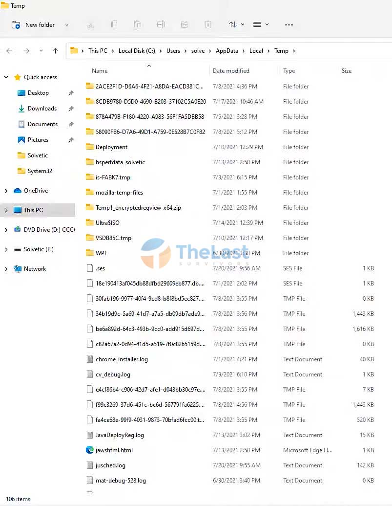 Hapus Semua File Temporary Windows 11