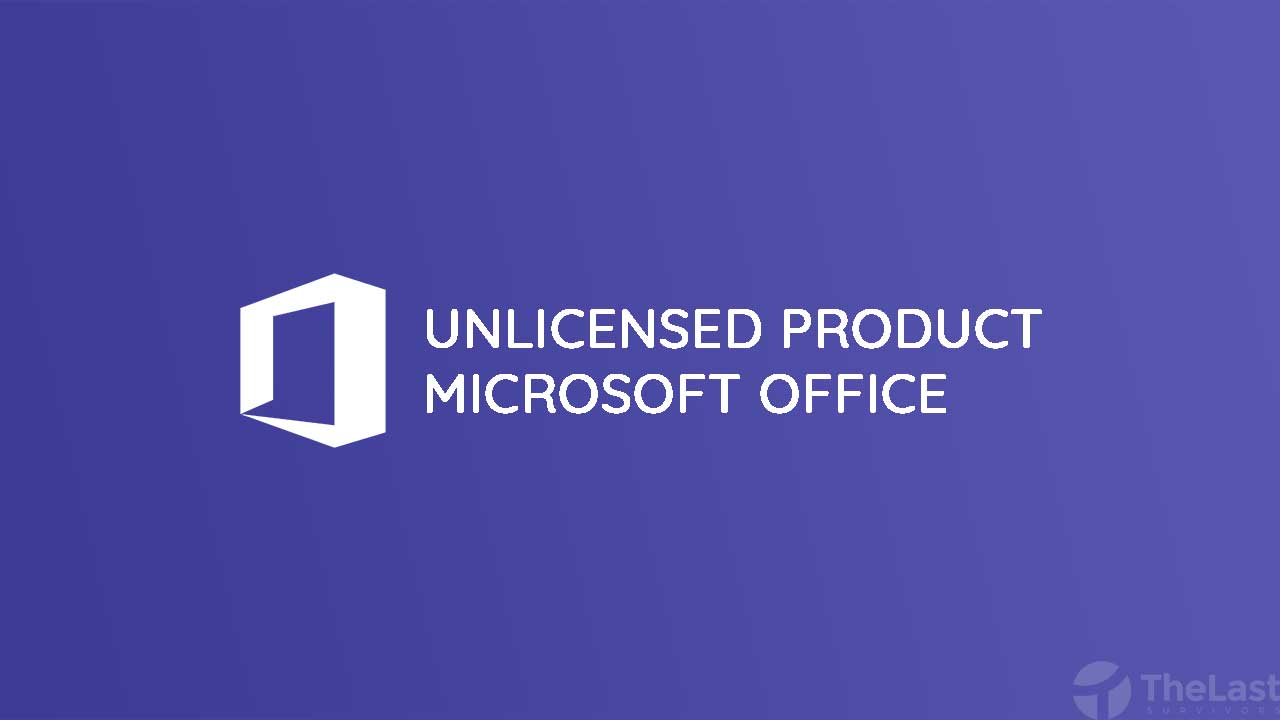 Cara Mengatasi Unlicensed Product Microsoft Office
