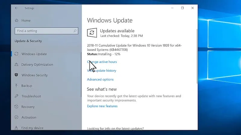 Pastikan Windows Update Beneran Stuck