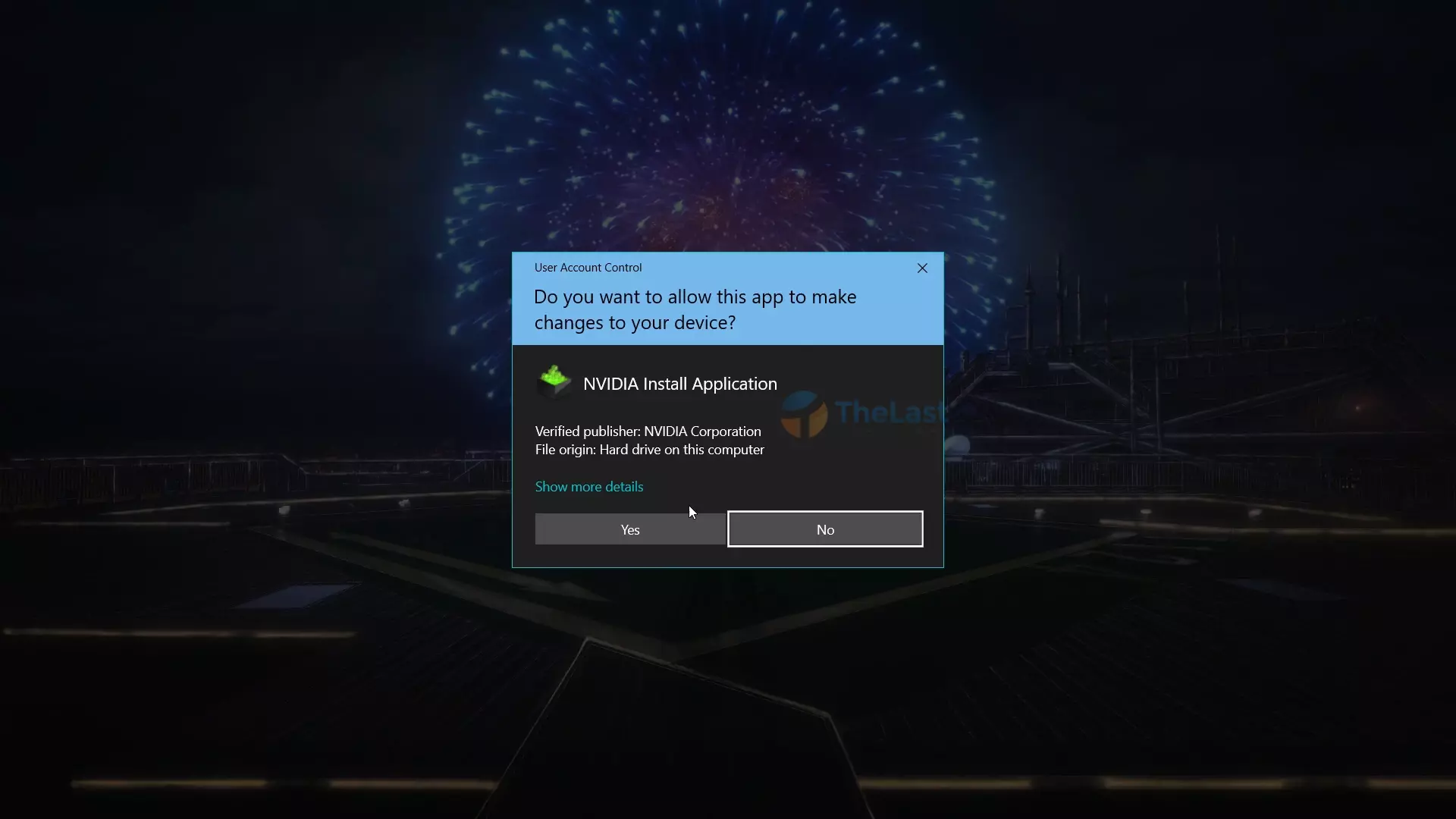 Yes Nvidia Install Application