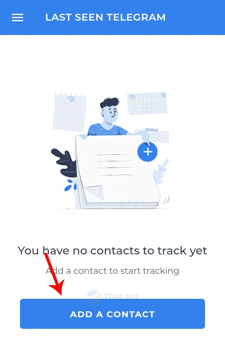 Add a Contact Telegram Tracking
