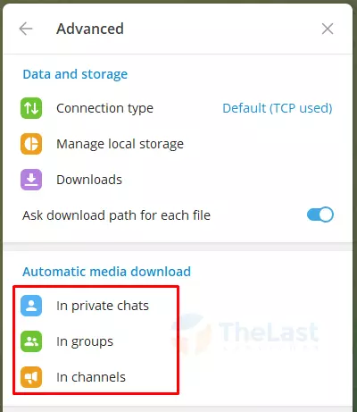 Automatic Media Download Telegram