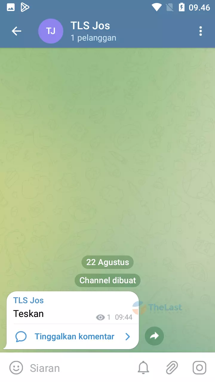 Fitur Komen Channel Telegram Sudah Aktif