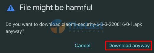 Download Security Xiaomi Terbaru