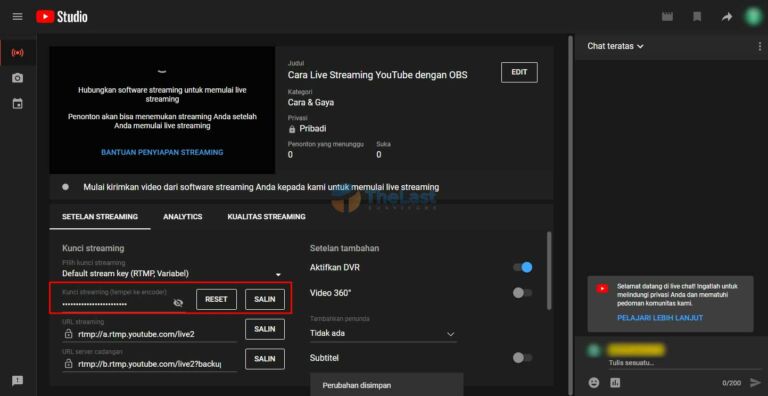 Cara Mudah Menggunakan Obs Untuk Live Streaming Youtube