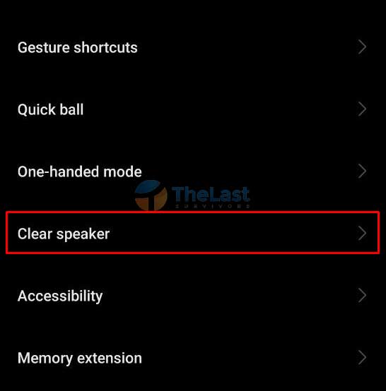 Clear Speaker Xiaomi