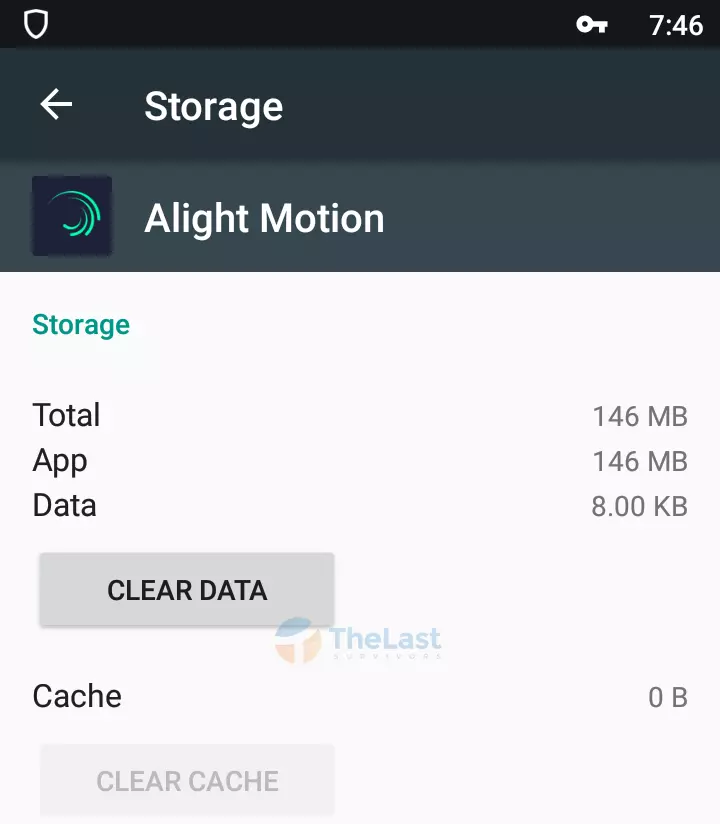 Hapus Data Cache Alight Motion