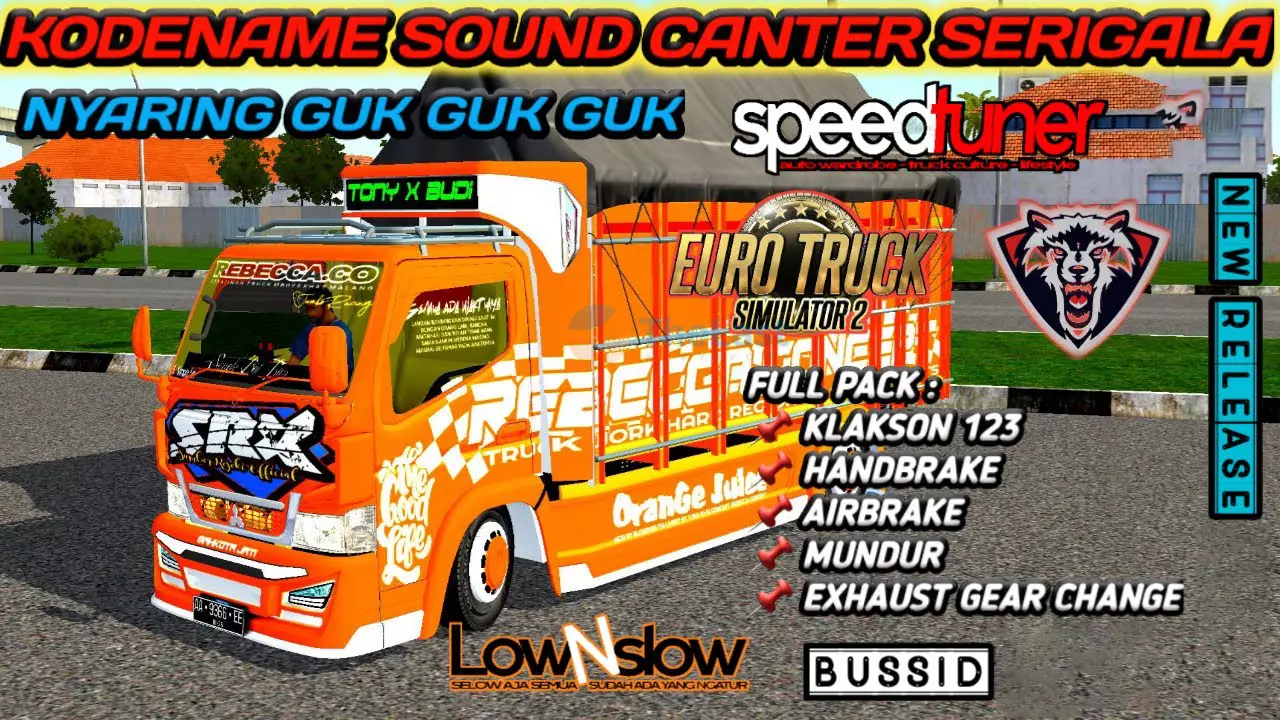 Kodename Sound Canter BUSSID