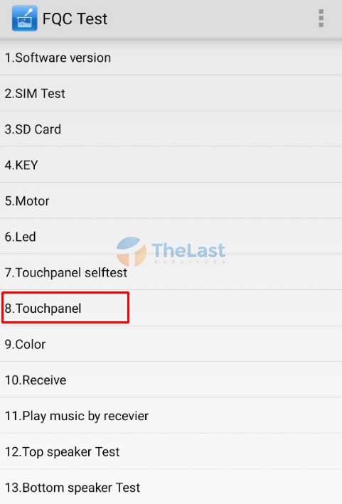 Touchpanel Cek Xiaomi