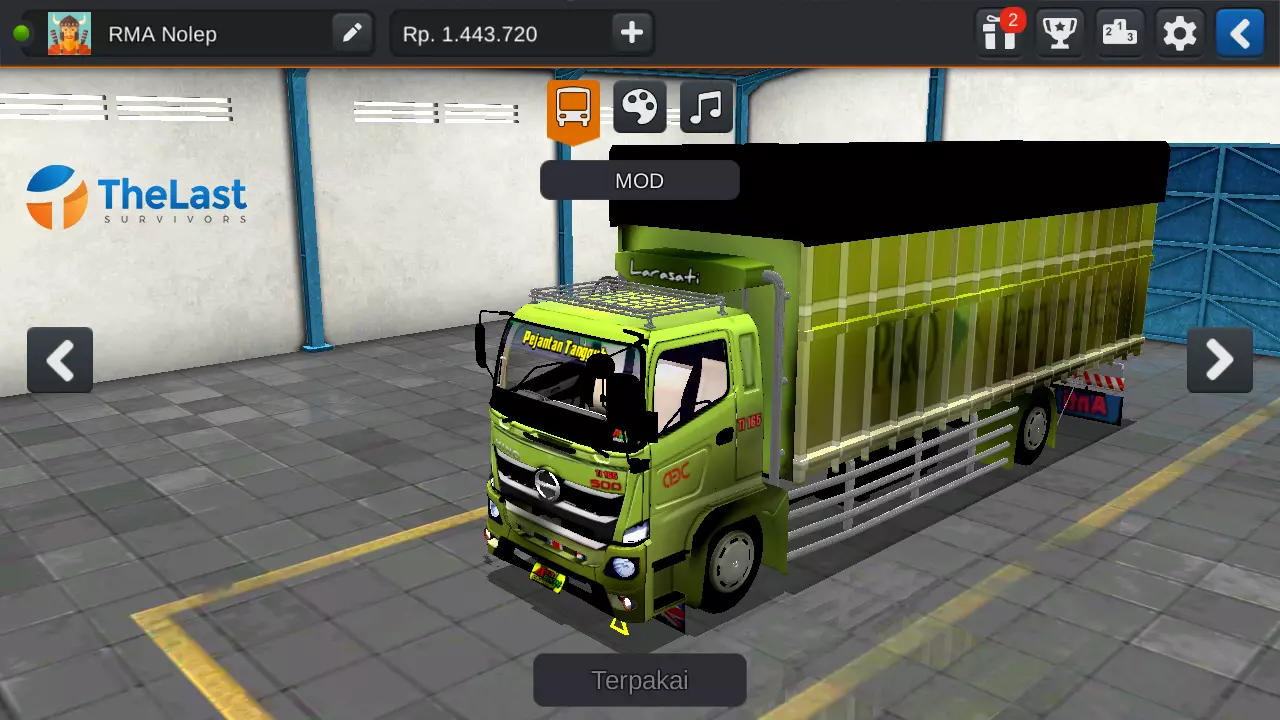 Truck Hino 500 Mbois