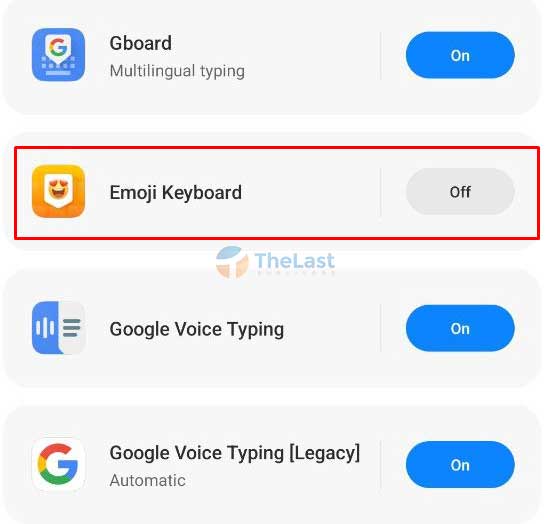 Cara Menghapus Emoji Keyboard Xiaomi