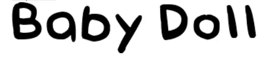 Baby Doll Font