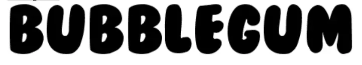 Bubblegum Font