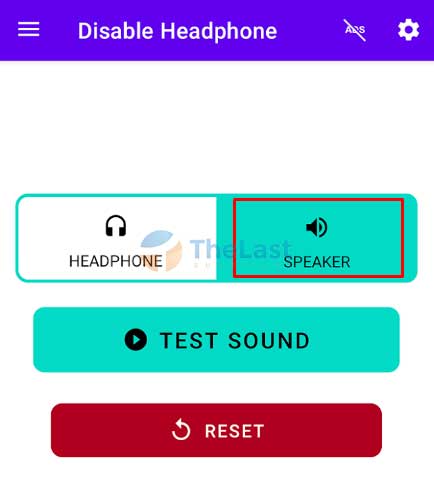 Disable Headphone Android