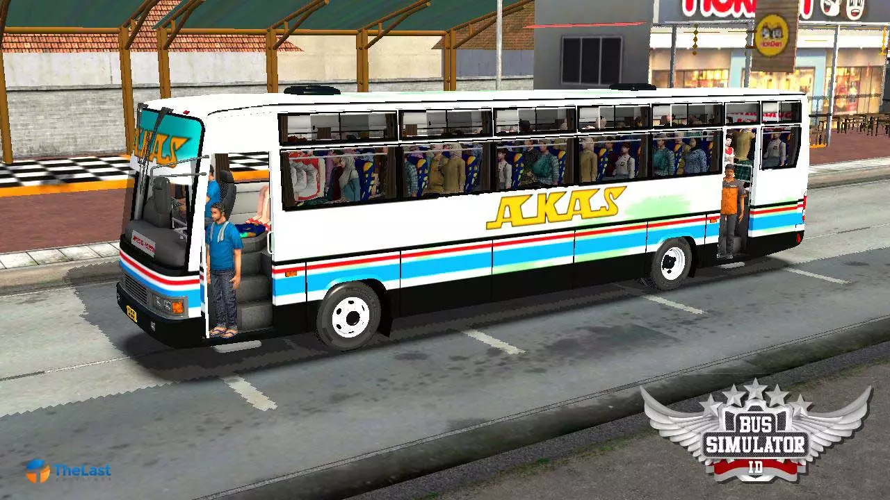 Mod BUSSID Bus Jadul AKAS Dempul