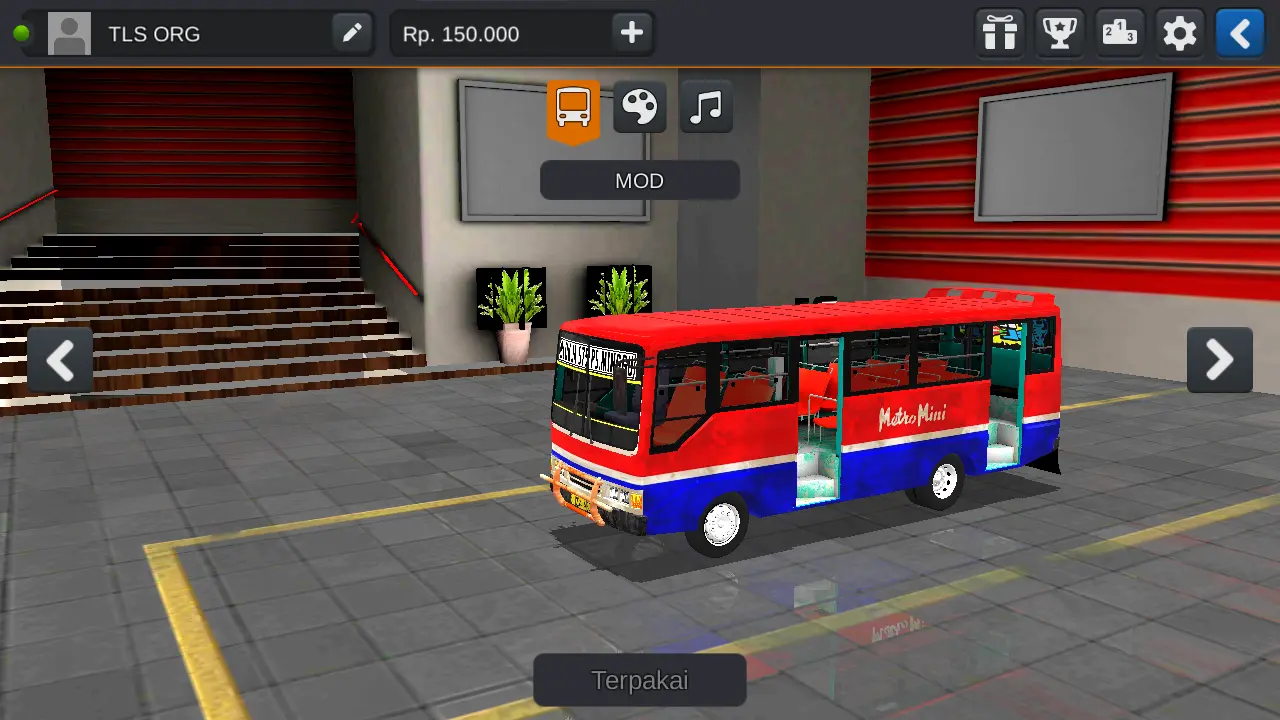 Mod Bus Tua Metro Mini