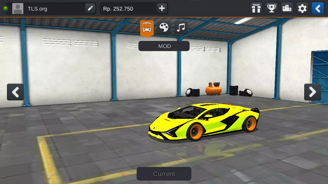 Mod Lamborghini Sian Hyper Car BUSSID