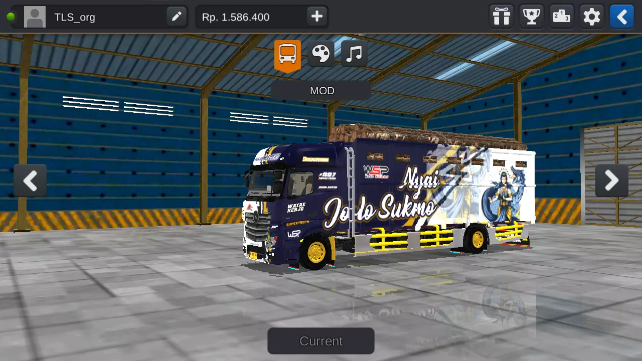 Mod Truck Actros Ceper